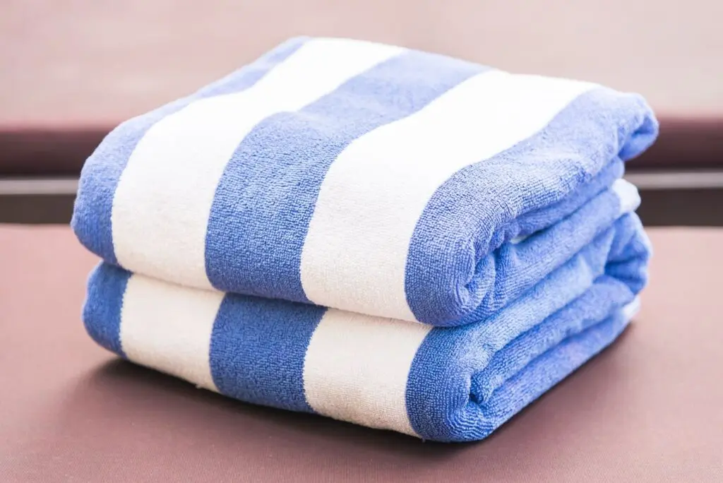 Microfiber travel towel — lightweight essential for Mount Etna hikes
